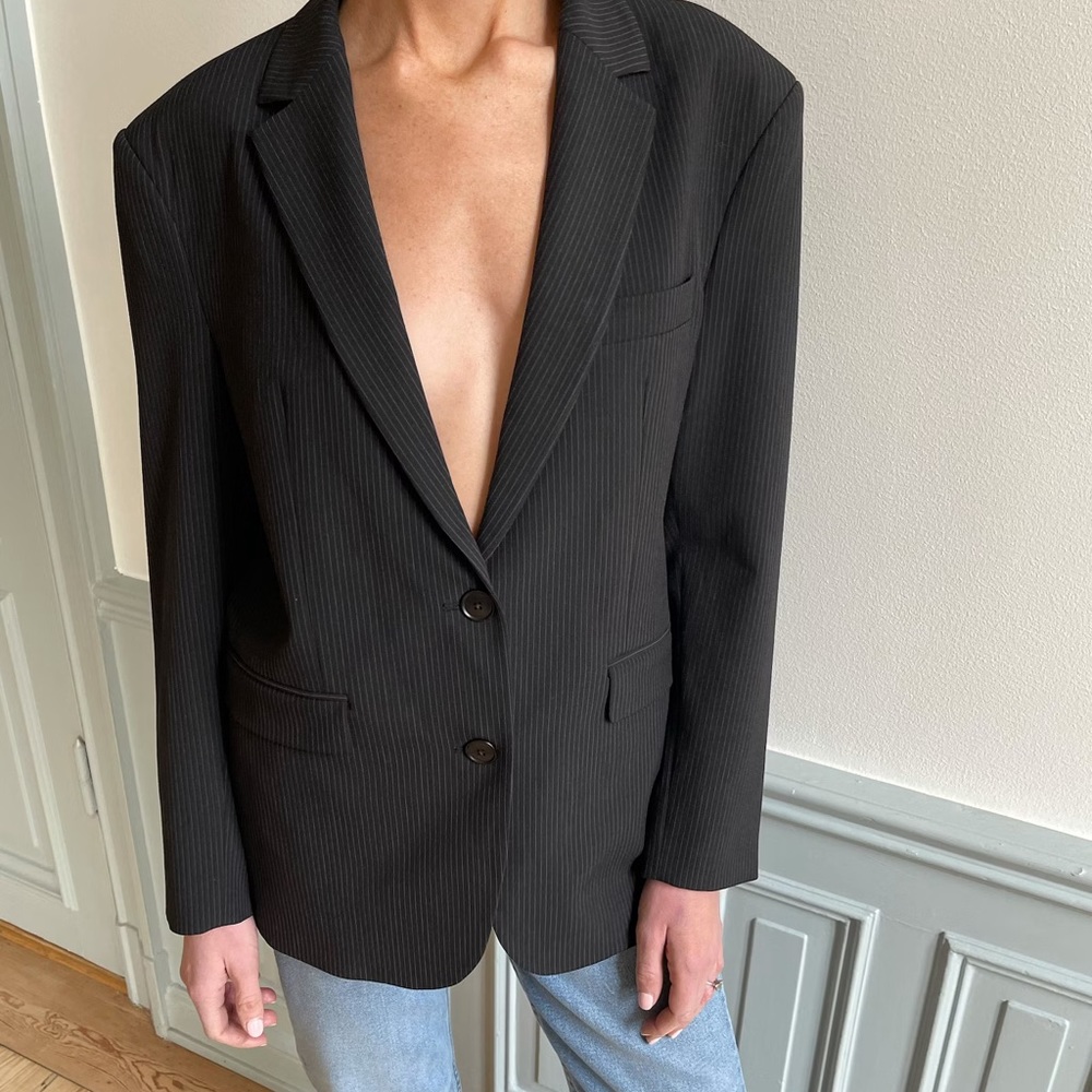 FINAL PRICE DROP‼️NWT Djerf Avenue Pinstripe Blazer
